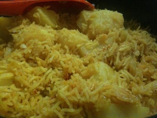 tahiri (riz aloo walay)