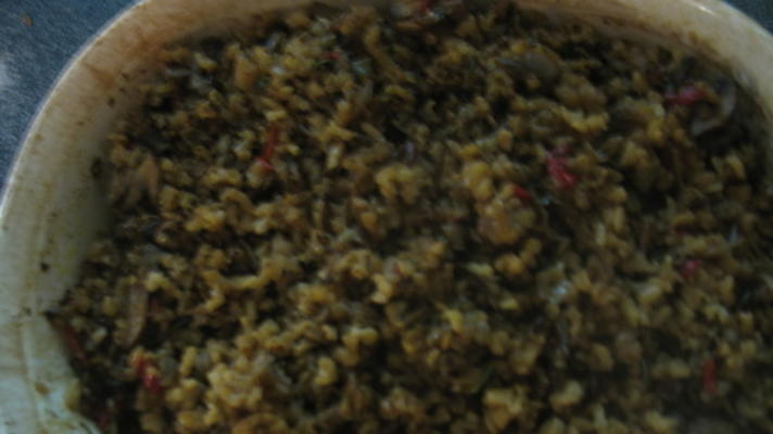 pilaf de riz sauvage de marmie aux champignons