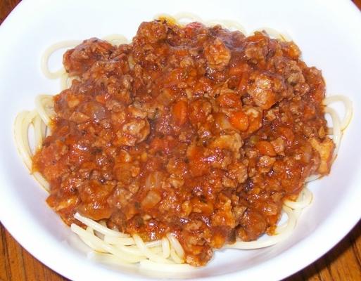 sauce à spaghetti préférée des enfants