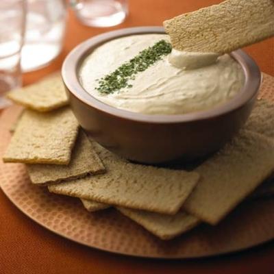 houmous au fromage de chèvre