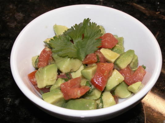 salade d'avocat à la tequila