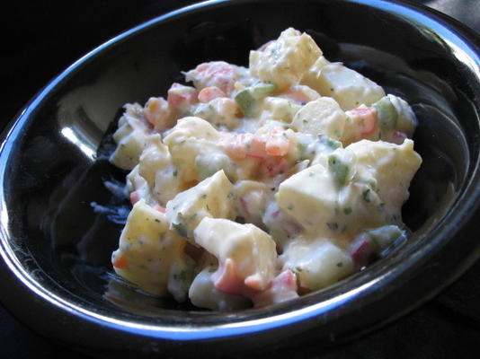 salade de pommes de terre de kristina (recette révisée de bois d'orignal)