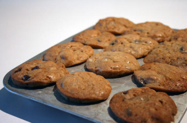 biscuits au brownie à deux bouchées