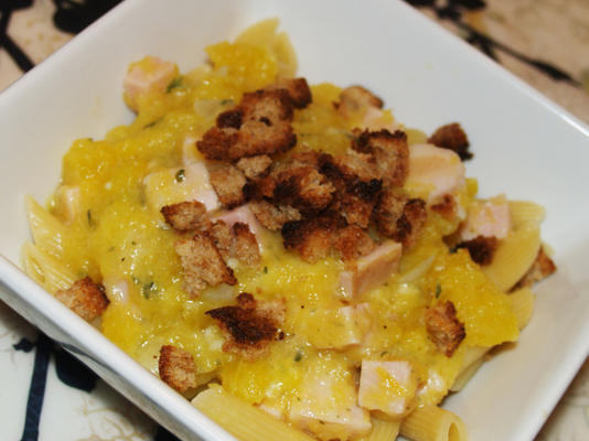 Penne rapide et courge musquée