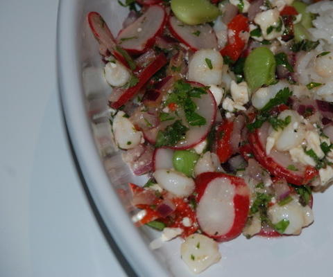 salade de sarsa péruvienne