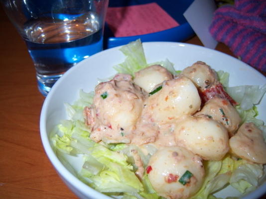 salade de thon et pommes de terre