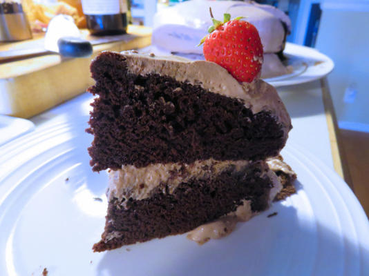délicieux gâteau au chocolat (version plus légère)
