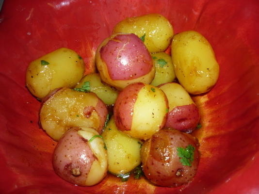 pommes de terre nouvelles caramélisées