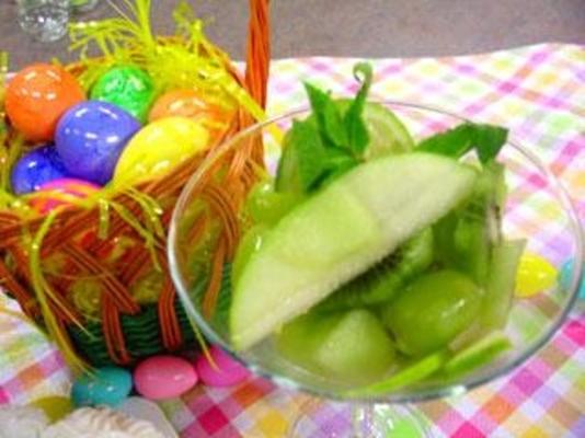 salade de fruits verts fantaisiste