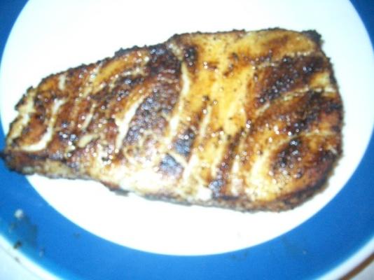 loup de mer sur le gril