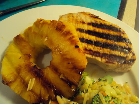 porc mariné à l'ananas