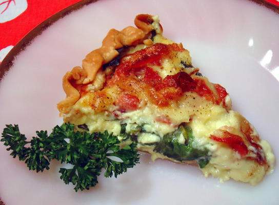 quiche d'inspiration néerlandaise