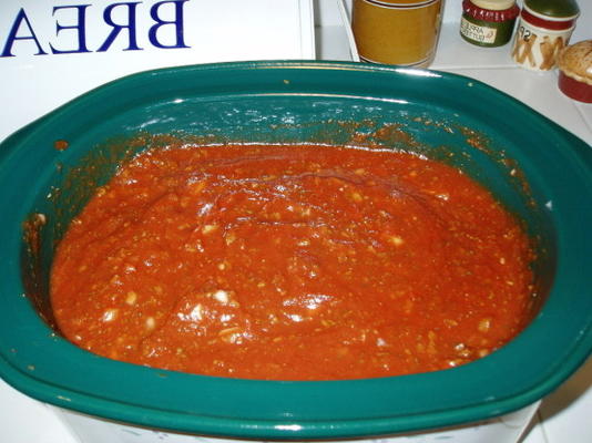 sauce spaghetti végétarienne à la bruyère