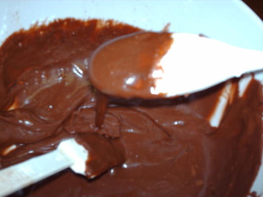 glaçage chocolat-lime