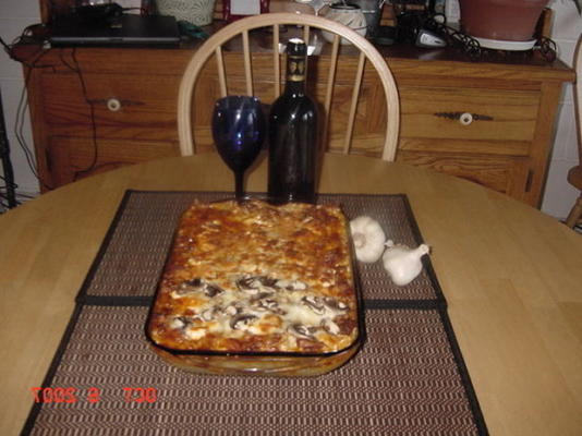 Recette de lasagne aux 4 fromages