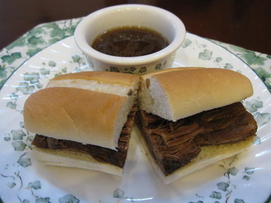 mijoteuse sandwichs au boeuf au jus