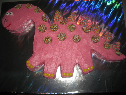 gâteau d'anniversaire de dinosaure