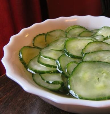 salade de concombre danois