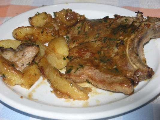 croates “côtelettes de porc samobor”