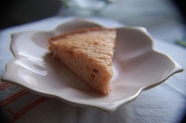 gâteau au thé pétale de rose