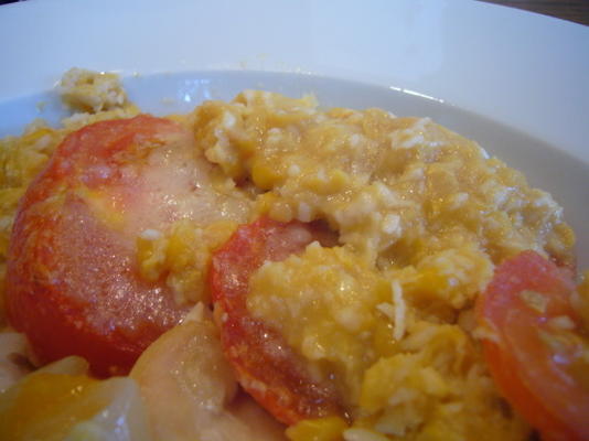 plat de maïs sucré (plat d'accompagnement)