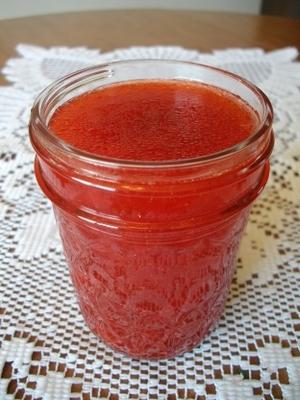 vinaigrette à la fraise de cindi