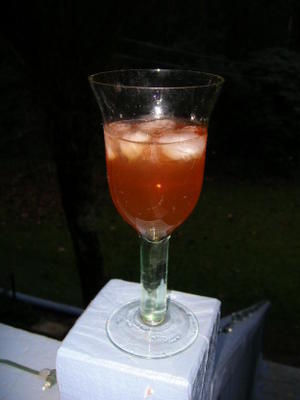 cocktail gvc utilisant du vin de gingembre.
