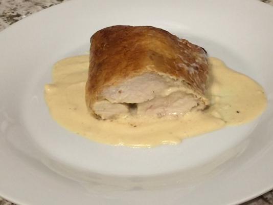 poulet dijonnaise au phyllo