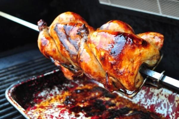 rôtisserie bbq cornish jeu poules