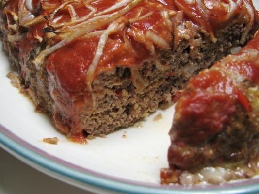 pain de viande de dinde aux poivrons rouges