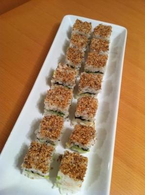 carrés de sushi californiens sensationnels