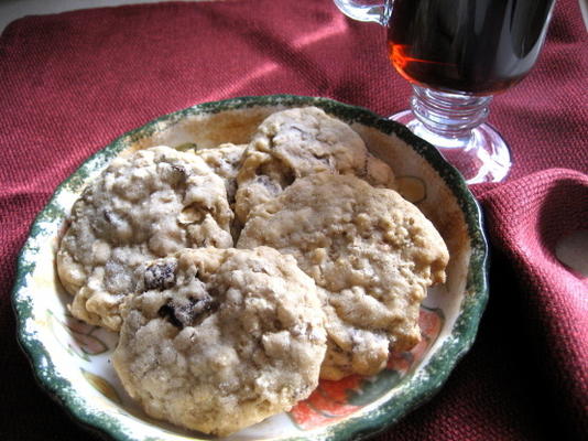 biscuits au chocolat à l'avoine - faible en gras