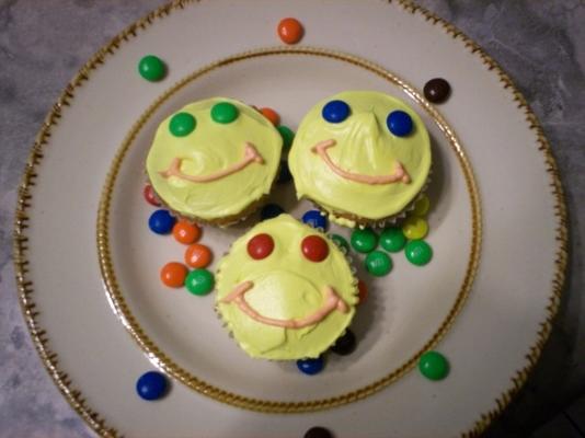 cupcakes face heureuse