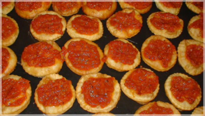 mini pizza frite