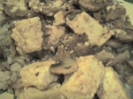 curry paneer aux champignons (version de régime)