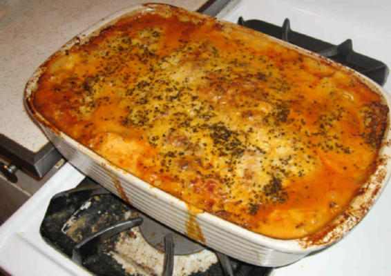 la lasagne de Patrick aux quatre fromages