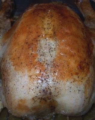poulet rôti avec farce