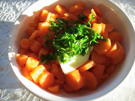 vichy de carottes fraîches glacées