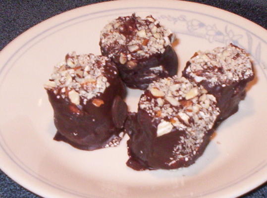 truffes au chocolat sans gluten et à la guimauve