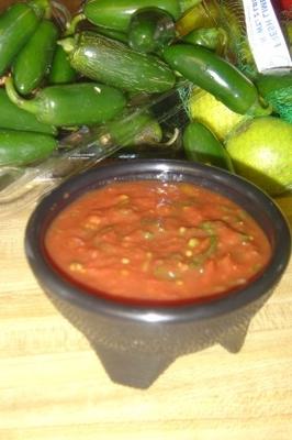 salsa en conserve facile à manger