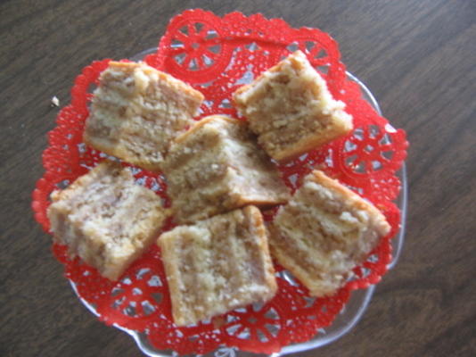 carrés de noix en couches faciles (gâteau gerbeaud)