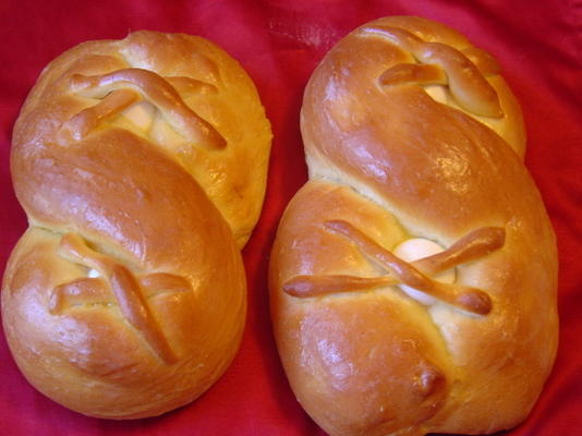 Oeufs de Pâques de Nana, pain aux oeufs