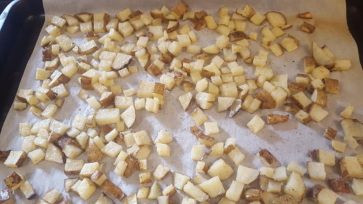 pommes de terre rissolées congelées faites maison - oamc