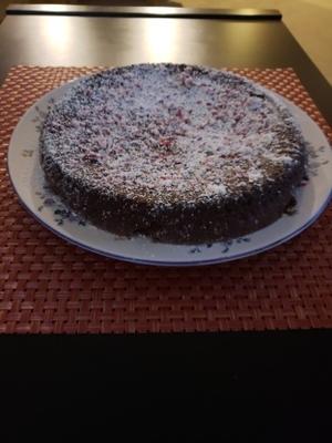 gâteau aux haricots garbanzo au chocolat