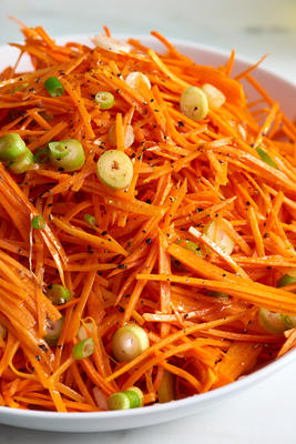 salade de carottes acidulée