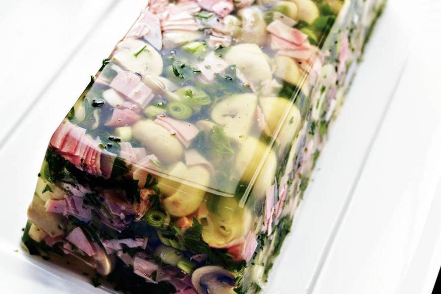 Terrine de jambon aux champignons Guide Recettes