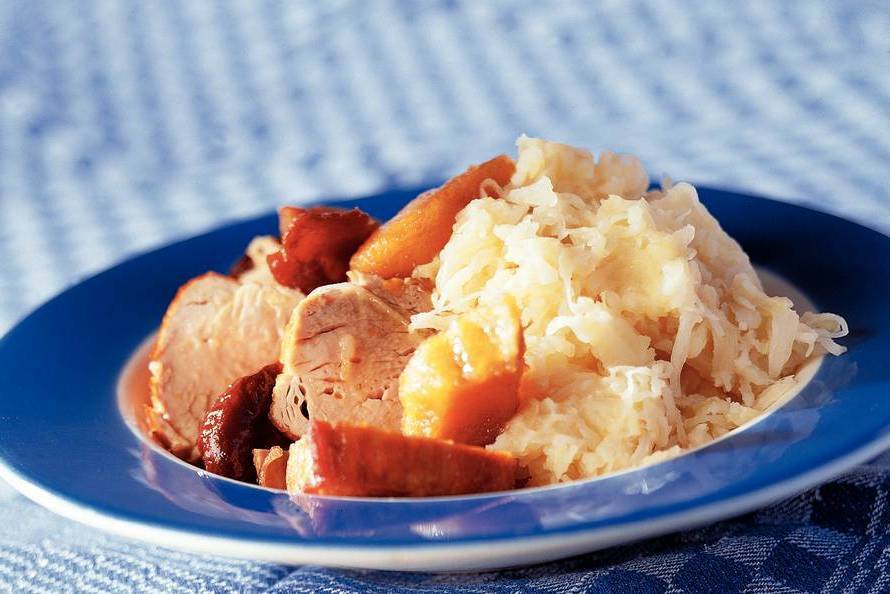 Ragoût de choucroute avec filet de porc - Guide Recettes