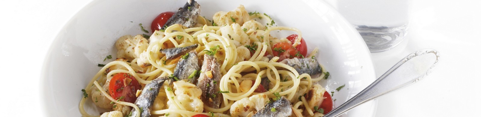 Spaghettis Au Chou Fleur Et Aux Sardines Guide Recettes