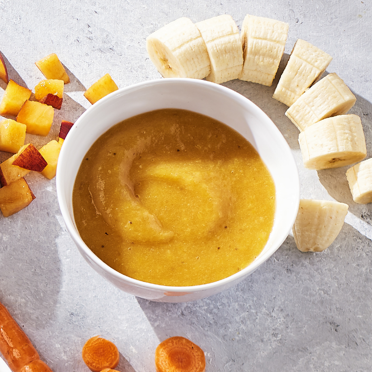 Bebe Banane Et Peche Fraiche Guide Recettes