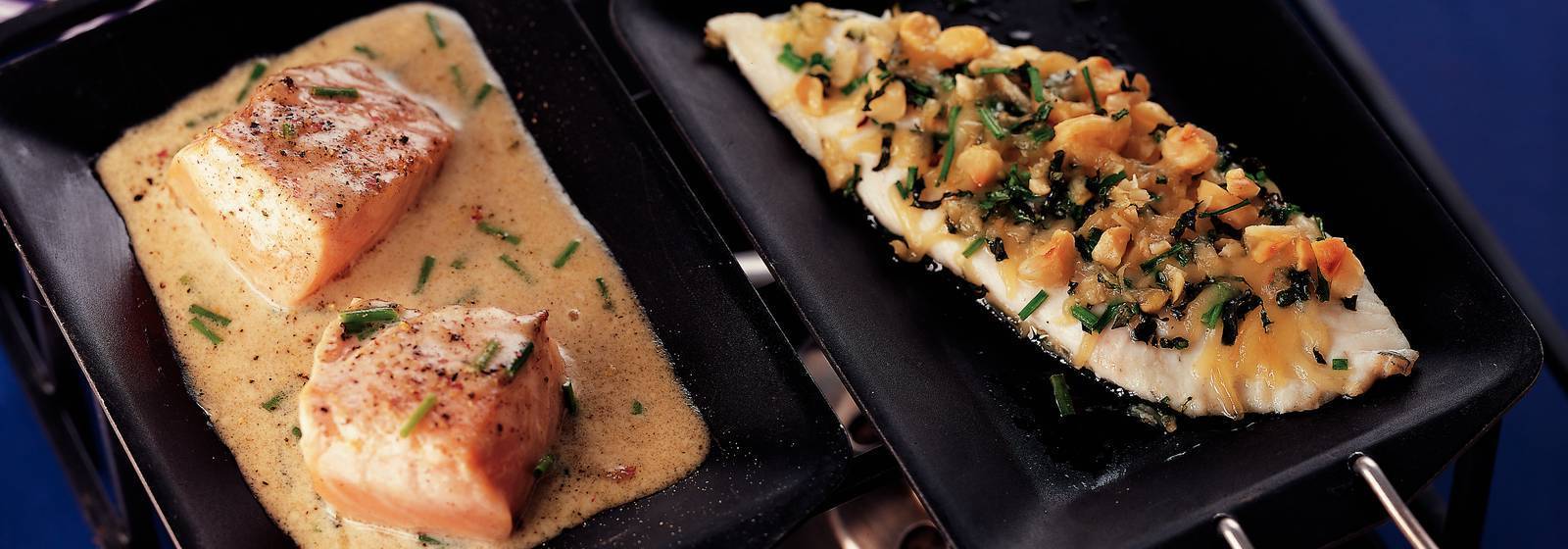 Filet de plie à la croûte de noisettes - Guide Recettes